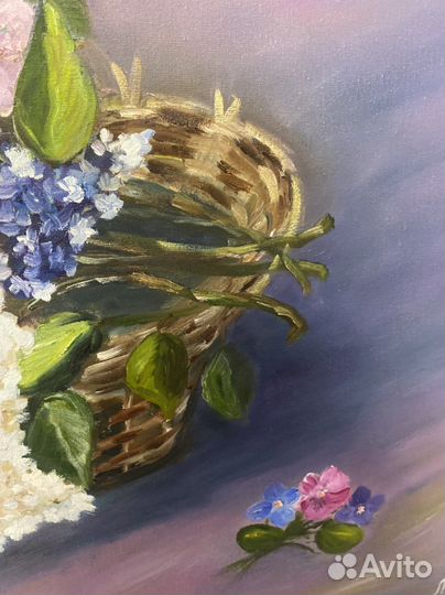 Картина маслом холст на подрамнике