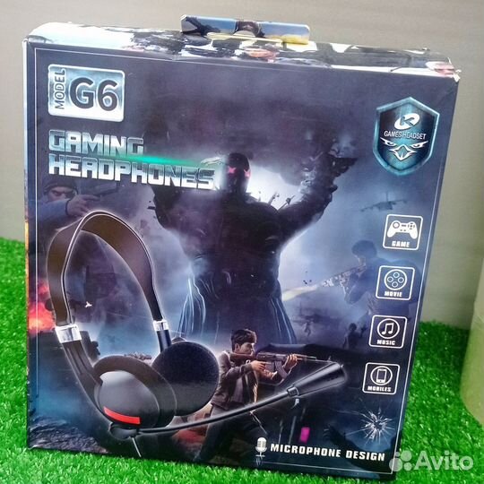 Наушники игровые g6