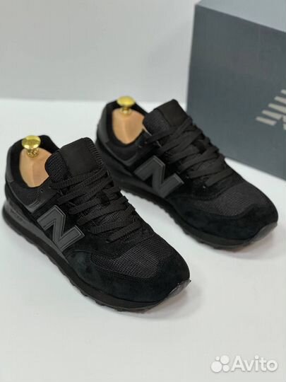 Lux New balance 574 В чёрном