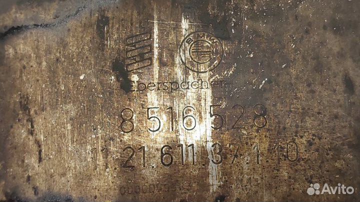 Б/У Б/У Глушитель Средняя часть. С катализатором