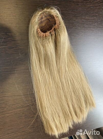 Волосы хвост на сетке