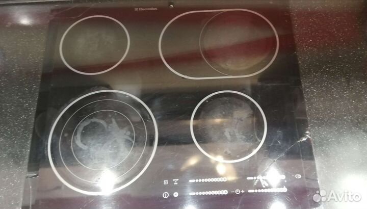 Варочная панель электрическая electrolux