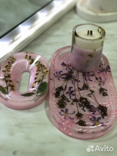 Подарочный набор из эпоксидной смолы