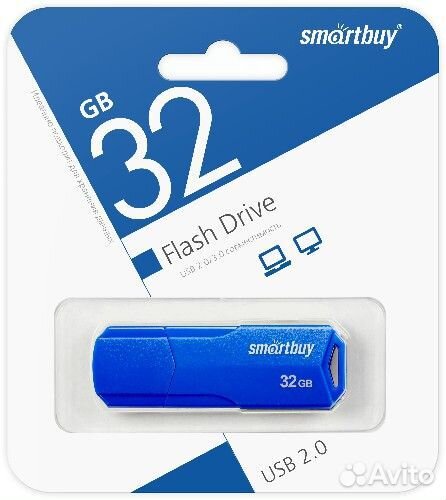 Flash Usb2.0 SmartBuy Clue на 32GB
