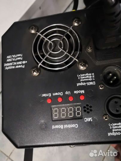 Светодиодный дискотечный прибор Led vertigo euro