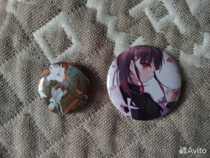 Значки с аниме