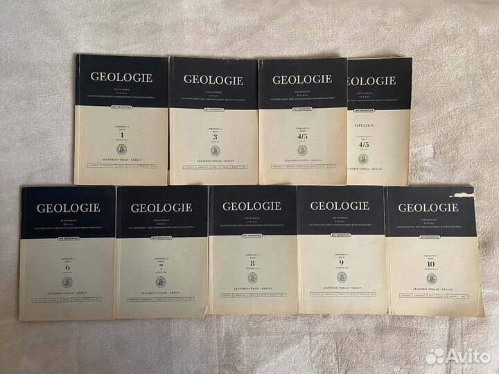 Книги Геология на немецком языке