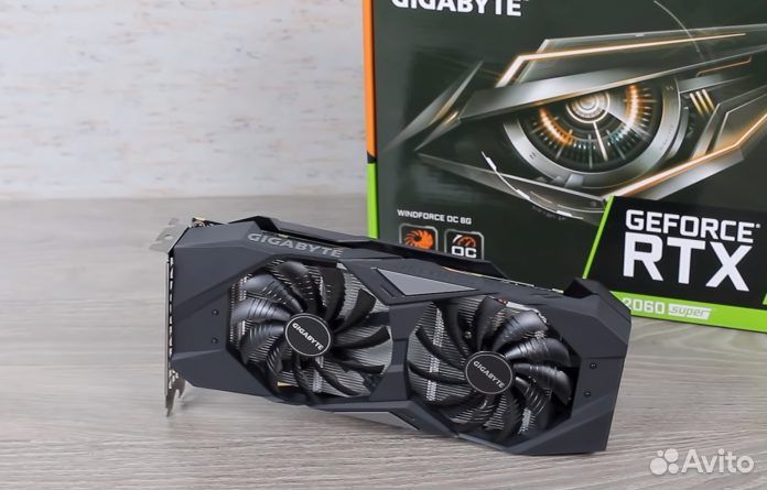 Видеокарта RTX 2060 super gigabyte