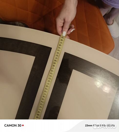 Стол кухонный со стеклом