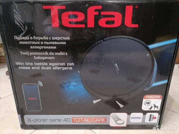 Робот пылесос tefal