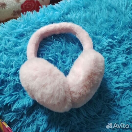 Меховые наушники