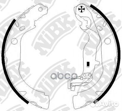 Колодки тормозные renault duster/kaptur 10- 1.5