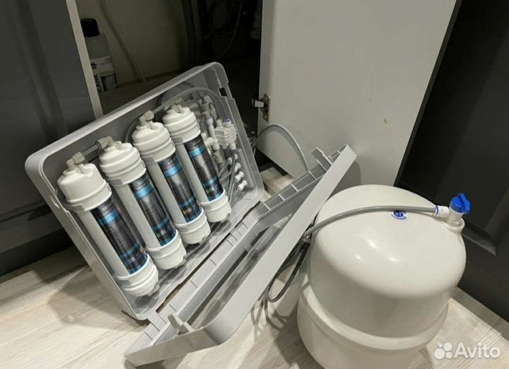 Установка замена фильтров воды Аквафор/Атолл/Барье