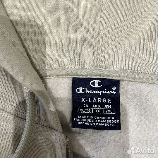 Зип худи champion