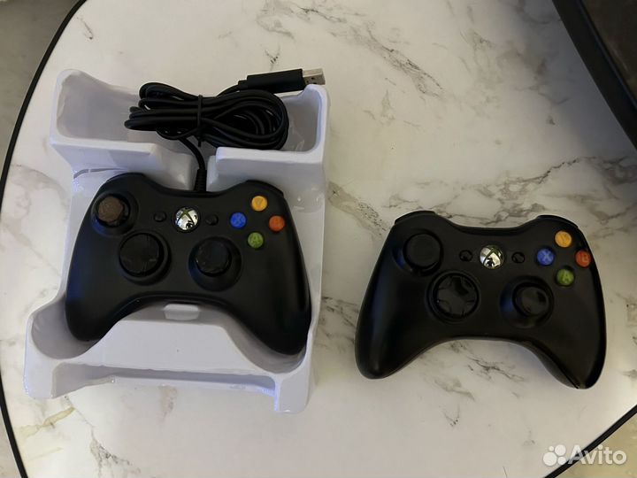 Геймпад xbox 360 проводной