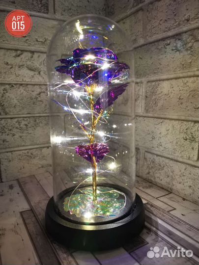 Роза в колбе