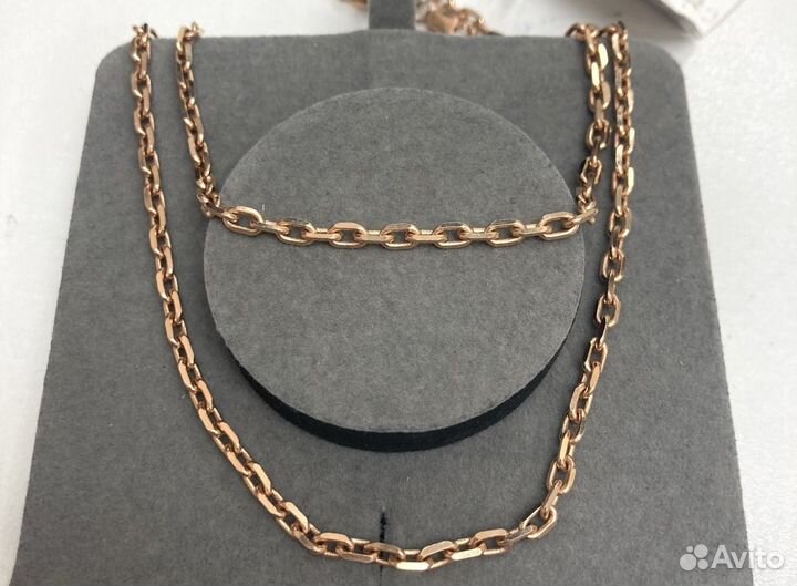 Золотая цепь якорная новая Арт.6