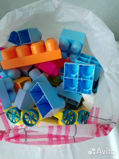 Конструктор mega bloks в сумке