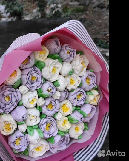 Букет из зефира