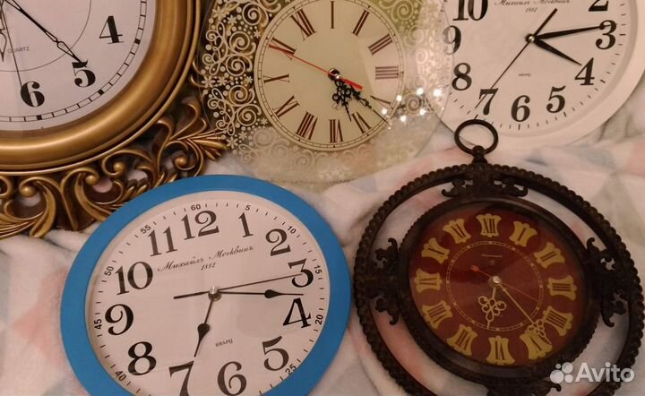 Часы настенные новые, тихий ход