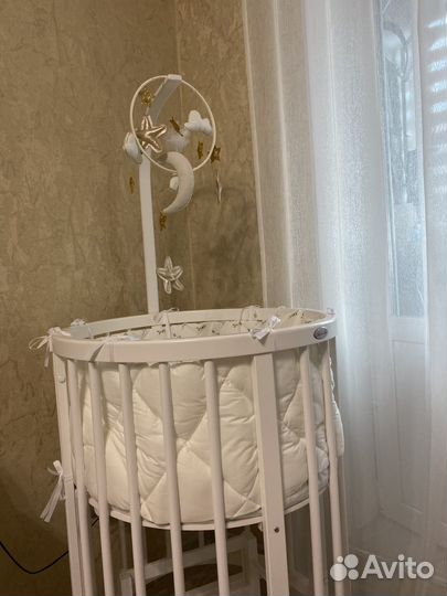 Кроватка трансформер для новорожденных