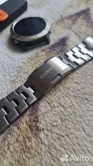 Часы Garmin fenix 6x pro solar titanium