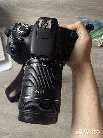 Зеркальный фотоаппарат canon 600d