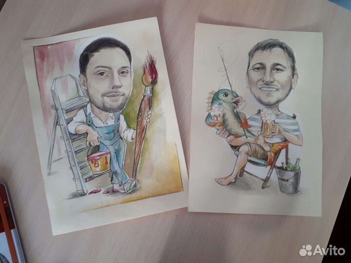 Рисую на заказ Оригинальный и тёплый подарок-шарж