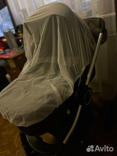 Детская коляска с автолюлькой