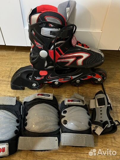 Коньки роликовые детские
