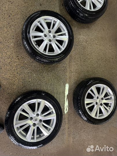 Колеса на гранту