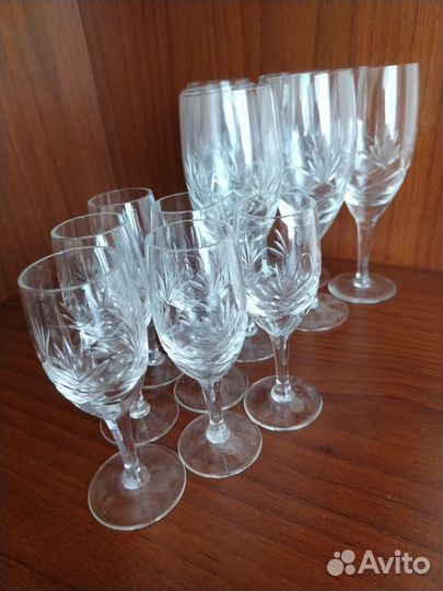 Стопки, фужеры