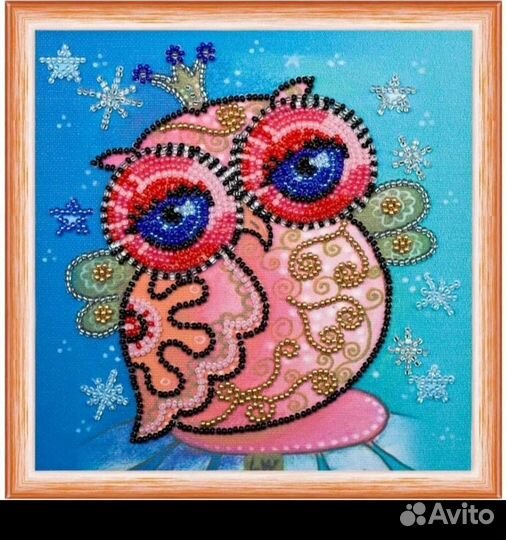 Готовая вышивка бисером 