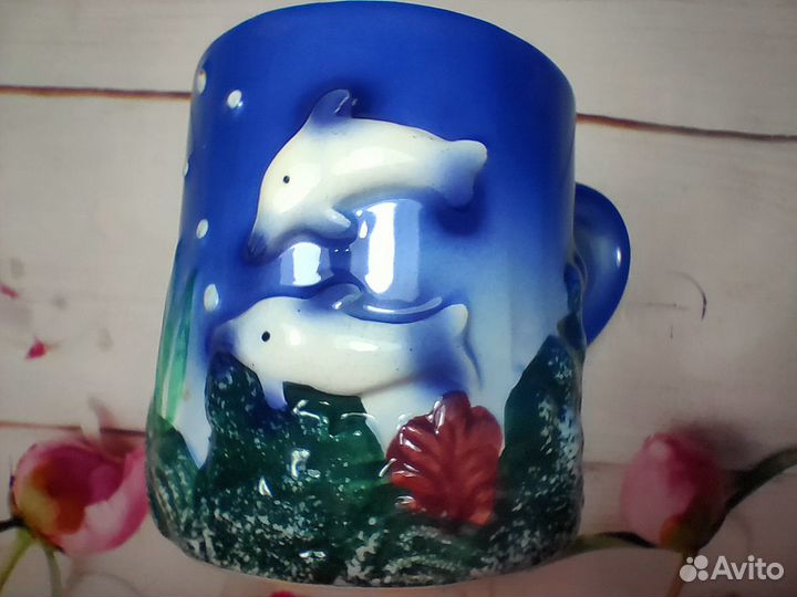 Кружки с объемными рисунками