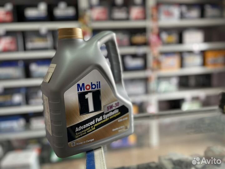 Моторное масло Mobil 1 x1 5W-30 (4л) синтетическое
