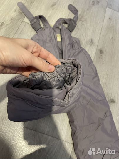 Зимний костюм для девочки 86