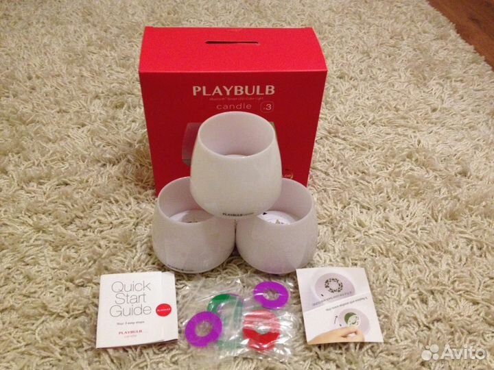 Светильник, свеча Playbulb Candle 3 шт