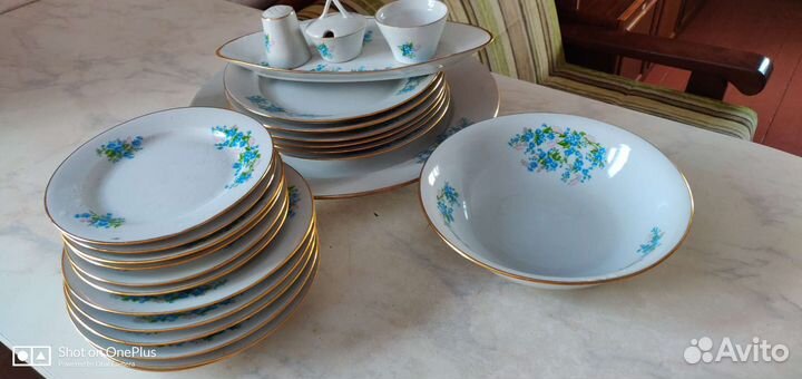 Два сервиза СССР