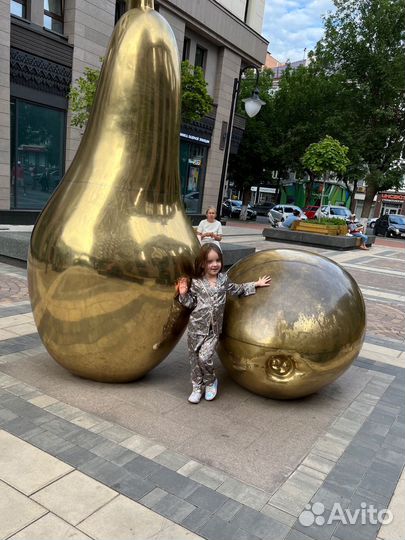 Детский пижамный шелковый костюм104