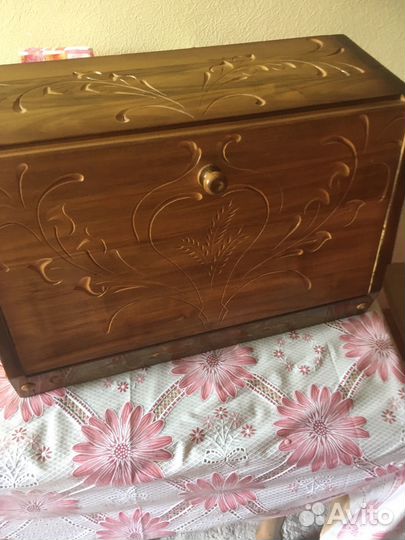 Хлебница СССР резная