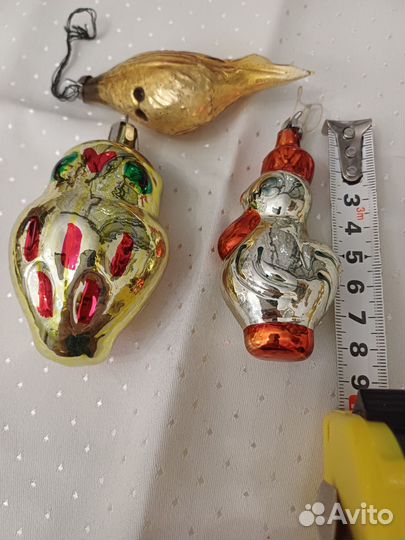 Елочные игрушки СССР