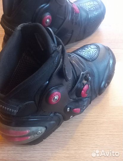 Мотоботы мужские короткие speed bikers