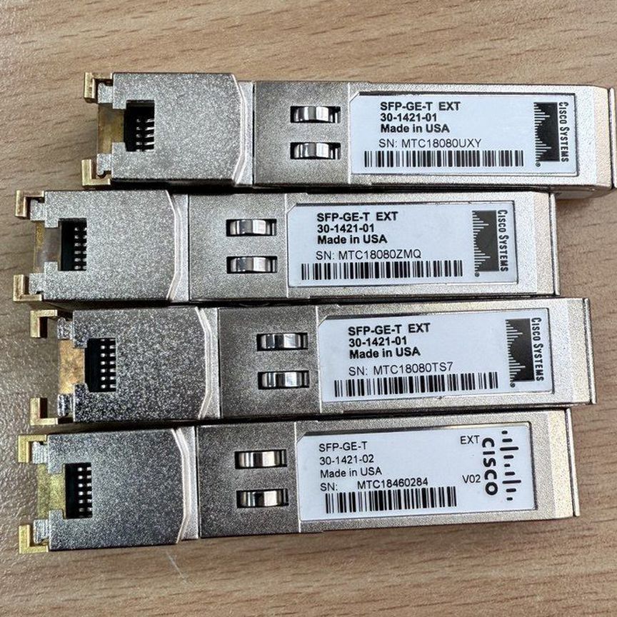 Лот 4 Шт Трансивер Sfp-Ge-T Ext