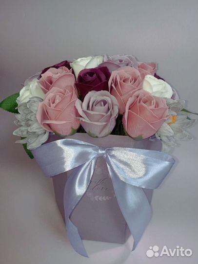 Букет из мыльной пенки