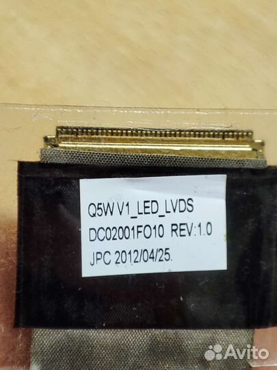 Шлейф матрицы Q5WV1 LED lvds