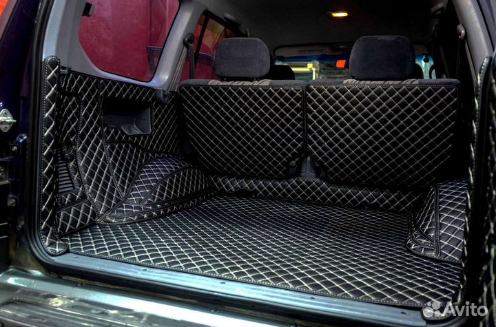 Ковры в салон для Toyota Land Cruiser Prado 90 1999