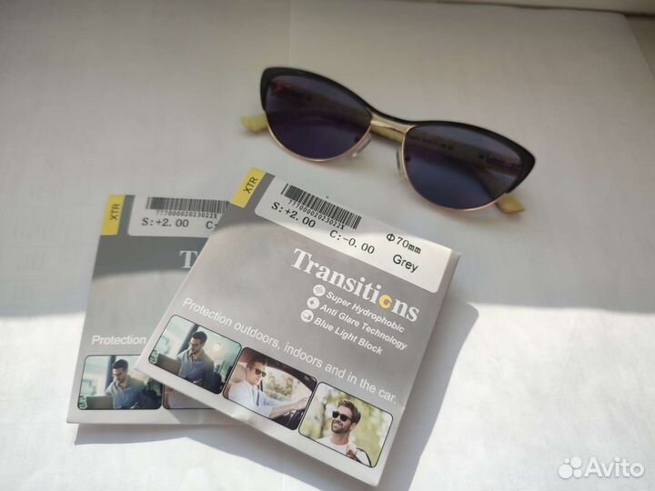 Изготовление очков на заказ с фотохромными линзами