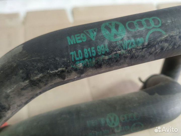 Патрубок отопителя Audi Q7 4L 2009—2015