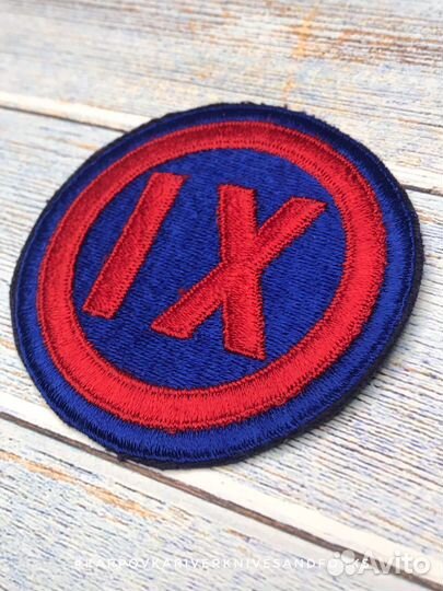 Нашивка US Army IX Corps, США
