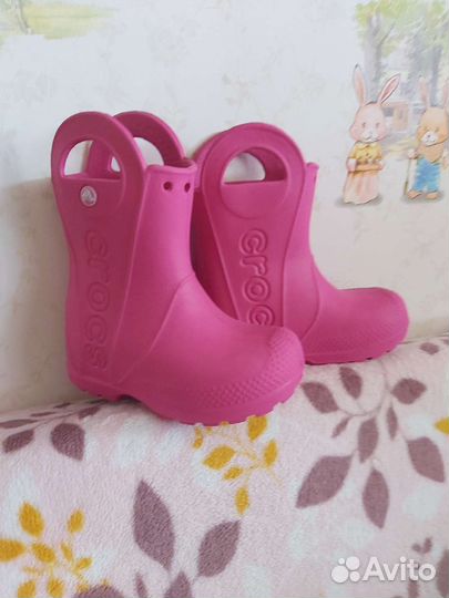 Сапожки crocs